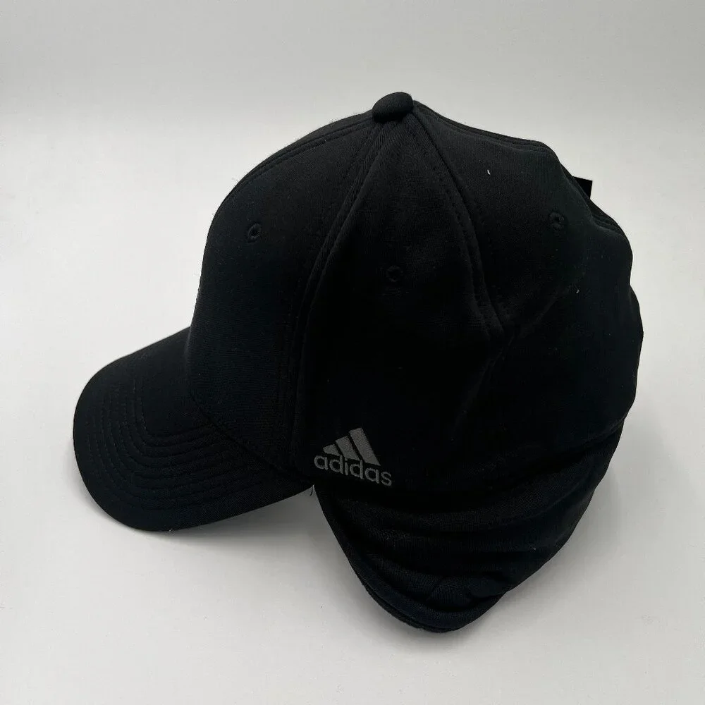 Adidas Unisex Black Toronto Maple Leafs Hockey Cold.Rdy‎ Ear Flap Hat Cap NWT